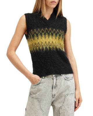 ALLSAINTS - Clyde Pattern Knit Tank