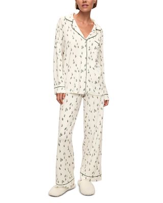 Eberjey - Gisele Printed Long Pajama Set