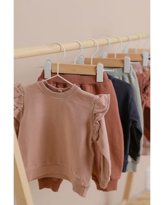 Unisex French Terry Ruffle Sweatshirt - Baby