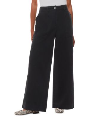 Whistles Petites Ruth Wide Leg Pants
