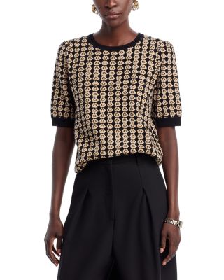 T Tahari - Blouson Elbow Sleeve Sweater