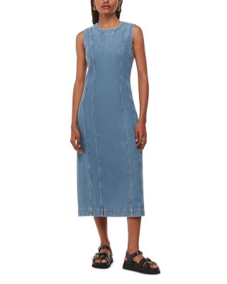 Whistles - Petites Denim Midi Dress