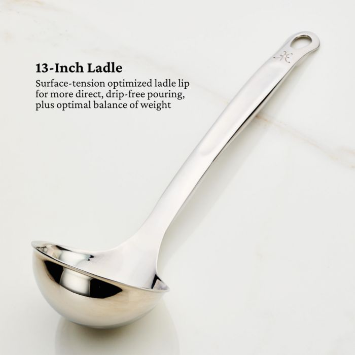 Provisions 6-Piece Deluxe Stainless Steel Chef's Tools and Bain Marie Set