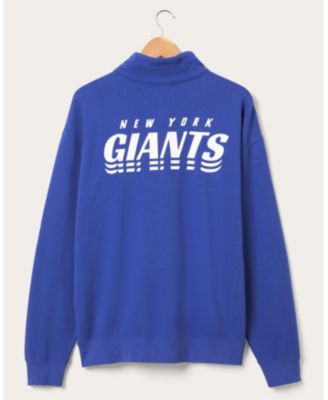 Unisex NFL New York Giants Mock 1/4 Button Up