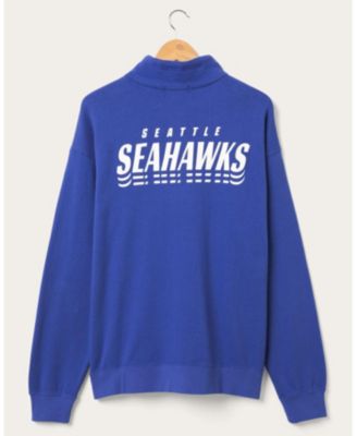 Unisex NFL Seattle Seahawks Mock 1/4 Button Up