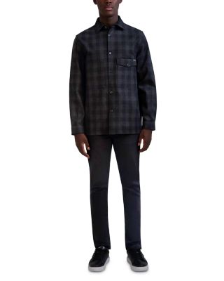 Plaid Slim Fit Button Down Shirt 