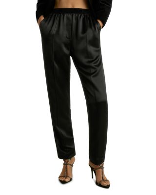 REISS - Elea Satin Occasion Taper Trousers