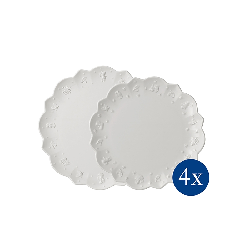 Villeroy & Boch Toy's Delight Royal Classic 8 Piece Plate Set In Multi