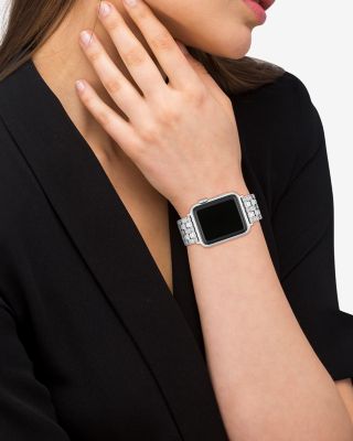 Apple Watch&reg; Stainless Steel & Crystal Bracelet, 38/40/41mm
