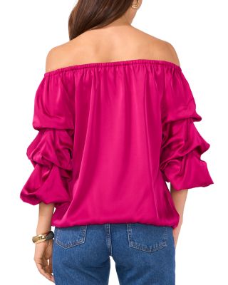 Bubble Sleeve Top
