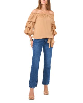 Bubble Sleeve Top