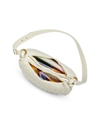 Intrecciato Leather Shoulder Bag