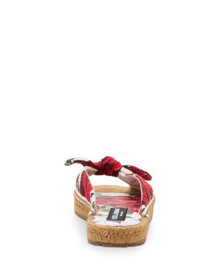 Women&#39;s Knotted Espadrille Sandals