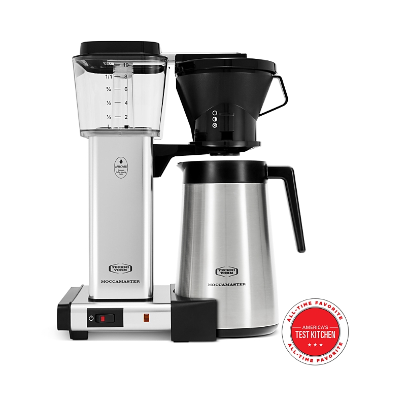 Technivorm Moccamaster Kbt Coffee Maker Polished Silver