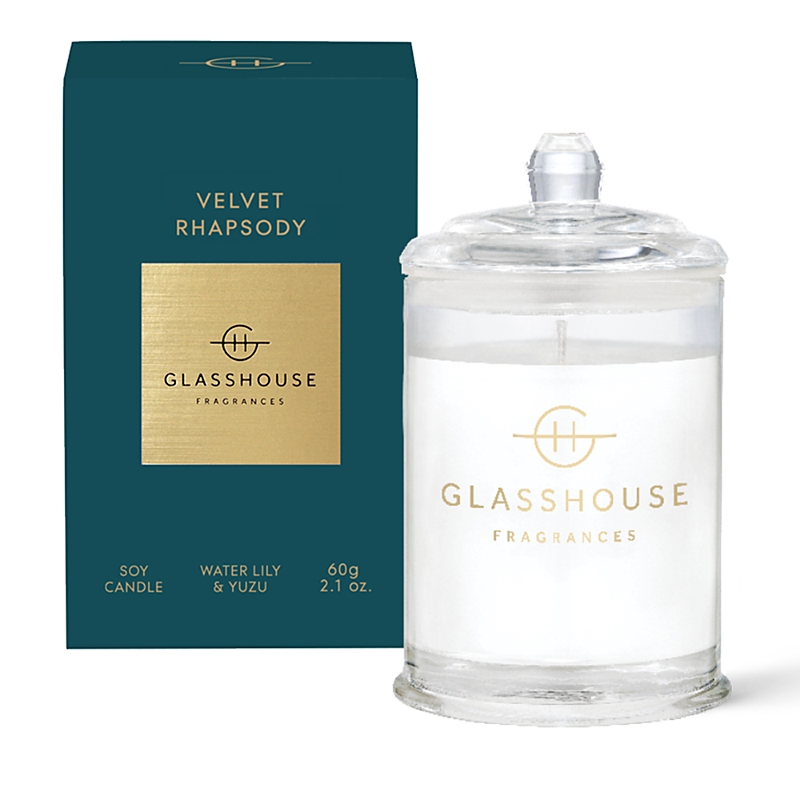 Glasshouse Fragrances Velvet Rhapsody Candle 2.1 Oz.