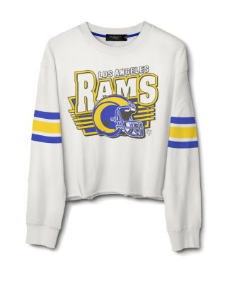 Junk Food Clothing - Women's NFL Crop Crew Fleece Sweatshirt