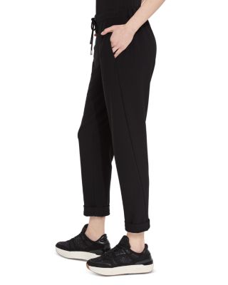 Julia Cuffed Crepe Joggers