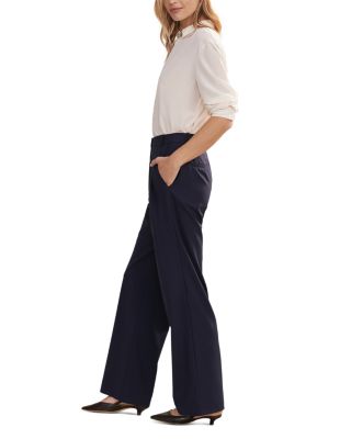 Jones Pleated Wool Pants