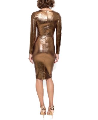 Mrs Smith Stretch Leather Dress