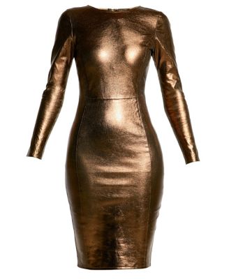 Mrs Smith Stretch Leather Dress