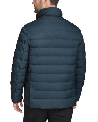 Puffer Coat with Removable Bib