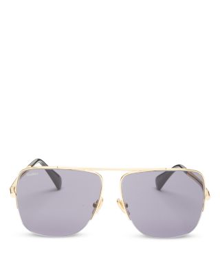 Menton Aviator Sunglasses, 59mm