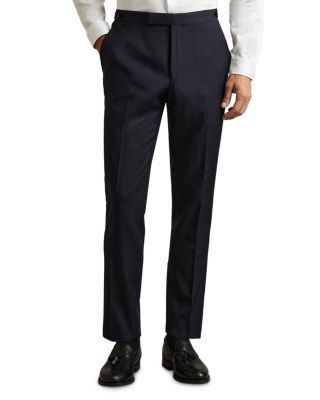 REISS - Combo Flannel Regular Fit Suit Pants