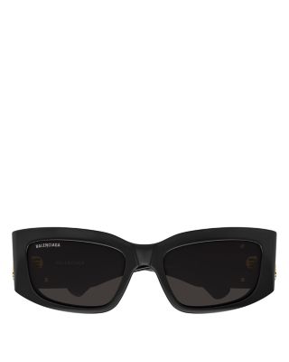 Bossy Rectangular Sunglasses, 56mm