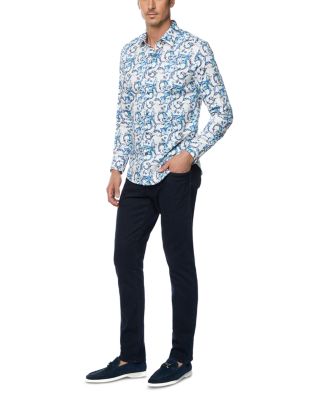 Acosta Printed Button Front Shirt