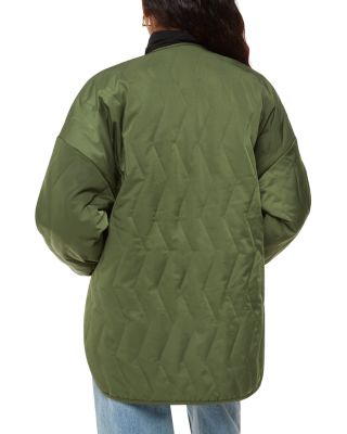 Petites Esther Quilted Coat
