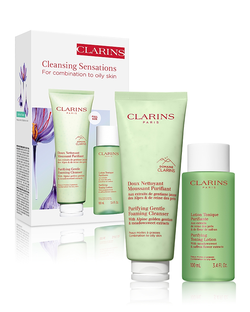 Clarins Purifying Cleansing Skincare Gift Set ($46 value)