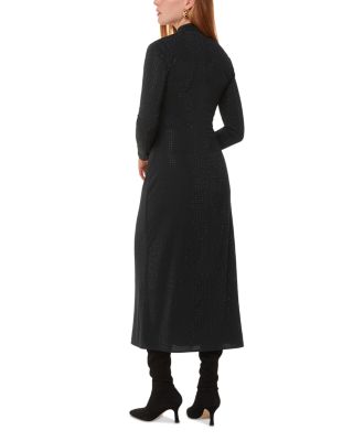 Diamante Jersey Midi Dress