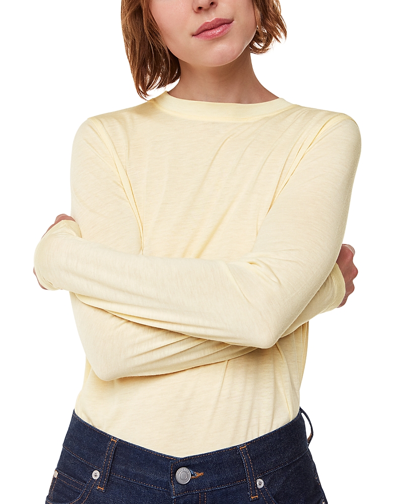Whistles Long Sleeve Crewneck Top · 6 UK/2 US