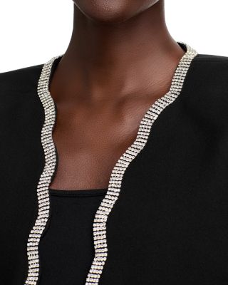 Crystal Trim Blazer - Exclusive