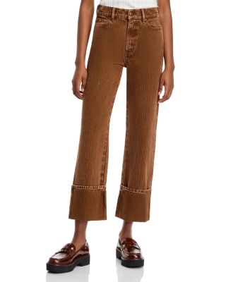 Veronica Beard - Dylan High Rise Straight Leg Jeans in Deep Ochre