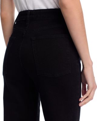 The Arrow High Rise Straight Leg Jeans in Smokescreen