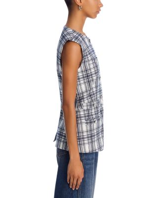 Tamara Plaid Vest