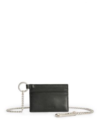 ALLSAINTS - Makoto Chain Leather Card Holder