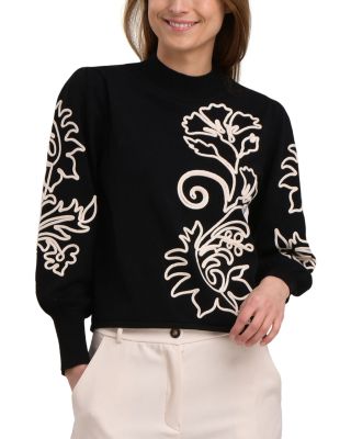 La Fée Maraboutée - Zame Long Puff Sleeve Sweater