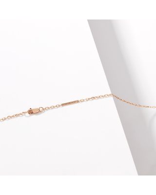 Saxon 18K Rose Gold Chain Necklace, 16"