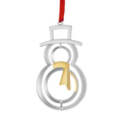 Nambé - 2024 Annual Snowman Ornament