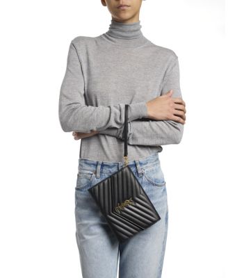  Cassandre Matelasse Flap Pouch