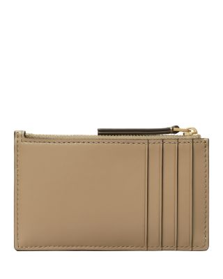 Kira Diamond Quilt Zip Card Case