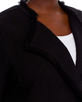 Fringe Mix Knit Jacket