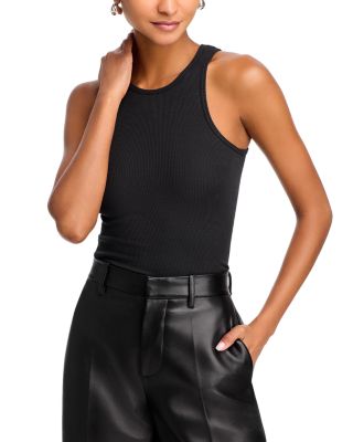 Essential Ribbed Racerback Tank