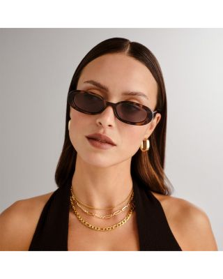 Oval Sunglasses, 51mm