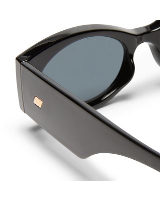 Mermaiden Oval Sunglasses, 52mm