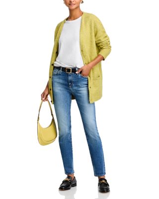 Mari Mid Rise Slim Straight Jeans in 15 Years Shoreline