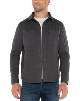 Liverpool Los Angeles Long Sleeve Button Front Knit Shirt