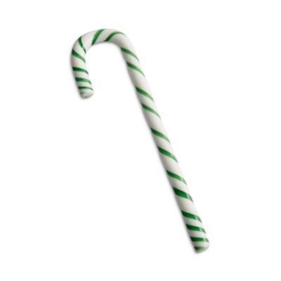 Crystal Candy Cane Holiday Decoration